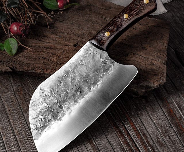 Kitchen Knives Stainless Steel Damascus Chef Butcher Chopper Meat Cleaver  Knife