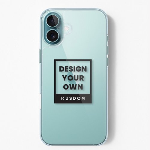 KUSDOM 輕鬆客製 生活百貨 ALTER系列 iPhone 16 Plus 透明保護殼