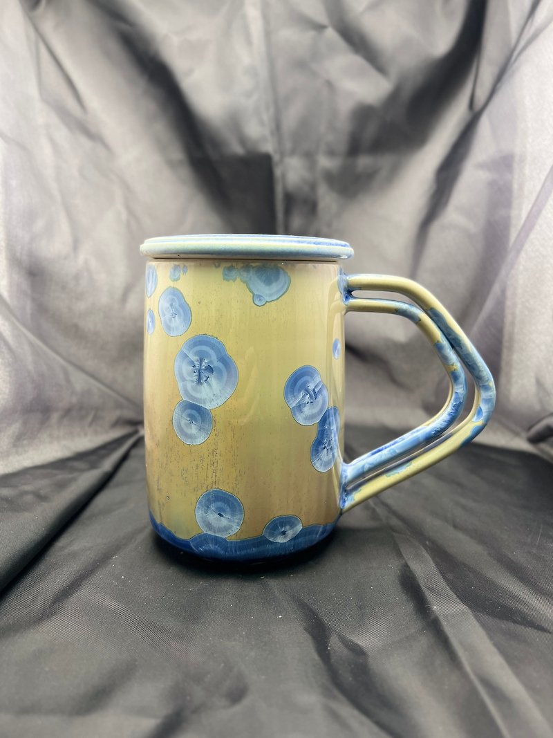 Ukiyo crystal handmade mug - แก้วมัค/แก้วกาแฟ - ดินเผา 