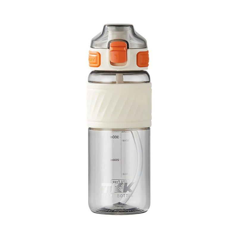 [TKK] Tritan Series Portable Sports Bottle 600ML imported from the United States-Electric White - Pitchers - Other Materials White