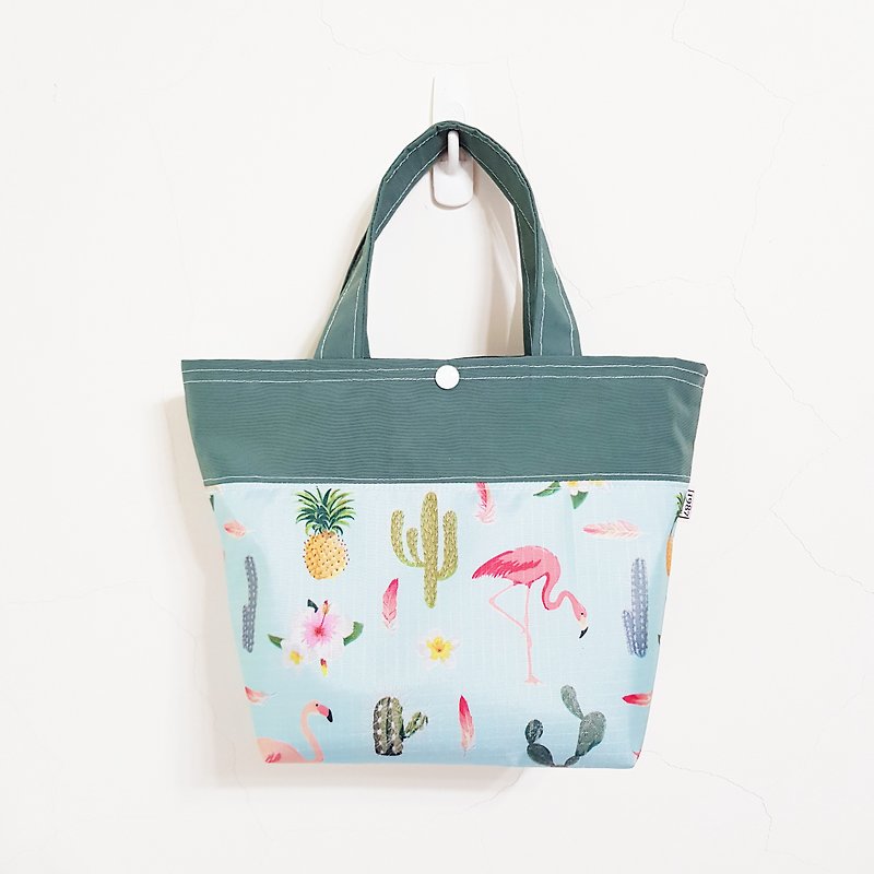 [Cactus &amp; Green] Tote bag waterproof bag glove bag double cup bag lunch bag bag leisure bag