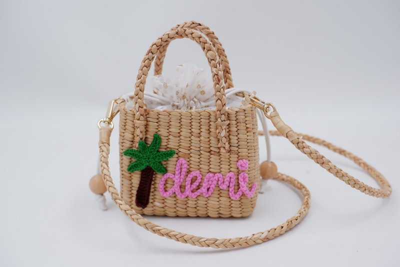 girls' bags birthday gifts for girls Name bag - Messenger Bags & Sling Bags - Plants & Flowers 