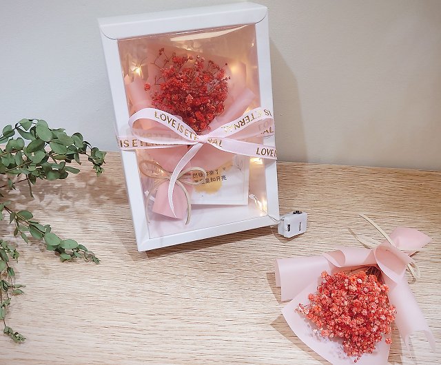 Red Babies Breath Mini Artificial Gypsophila Flowers - Favour This
