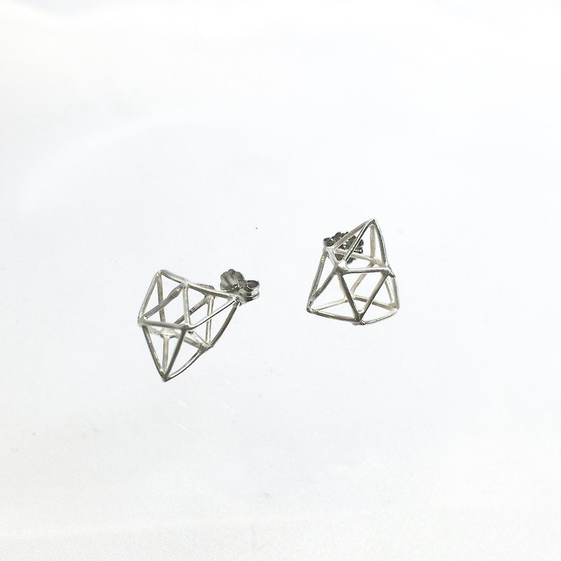PRISM Silver earrings pair - Earrings & Clip-ons - Other Metals Silver