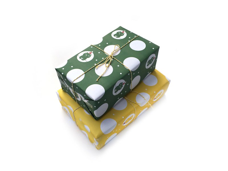 BADKITTY HOLIDAY GIFT WRAP - Other - Paper Yellow