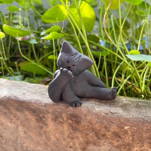 ㄘ足コキㄉ猫/陶器人形 - ショップ tuoceramics 人形・フィギュア - Pinkoi