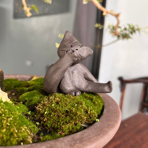ㄘ足コキㄉ猫/陶器人形 - ショップ tuoceramics 人形