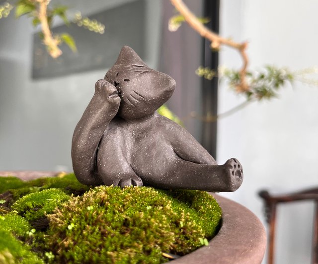 ㄘ足コキㄉ猫/陶器人形 - ショップ tuoceramics 人形