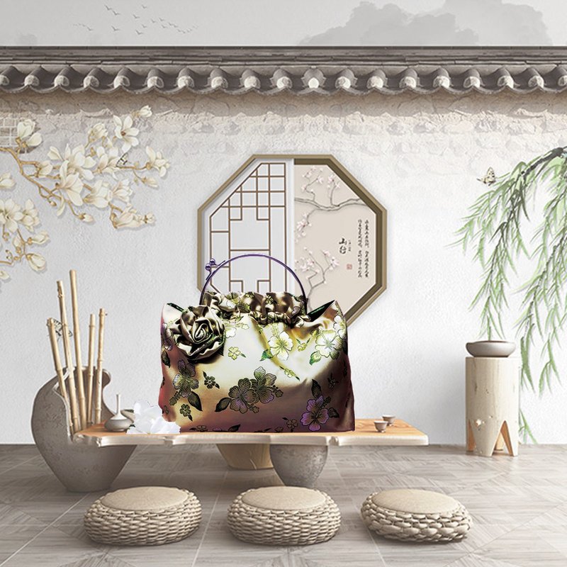 LADY 晚宴包(2) - 手提包/手提袋 - 繡線 