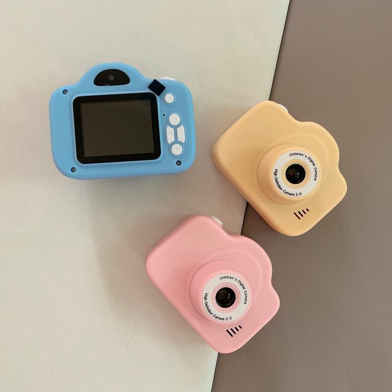 [Amy Weil] Macaron 40-megapixel dual-lens children’s camera comes with a 32GTF card - Kids' Toys - Other Materials 