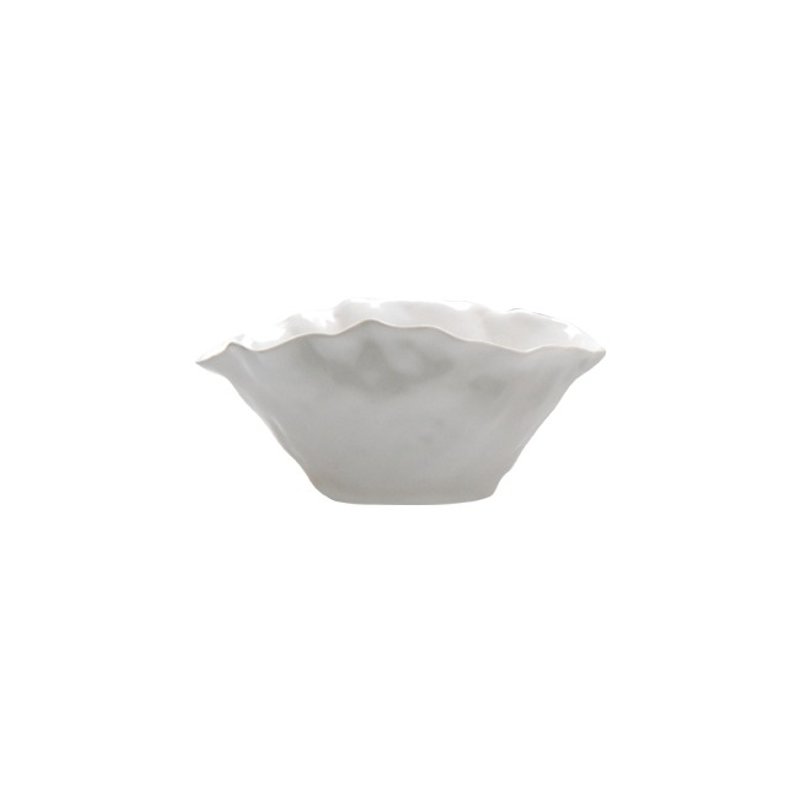 D&M│IRREGULAR橢圓造型花器(小) - 植栽/盆栽 - 瓷 白色