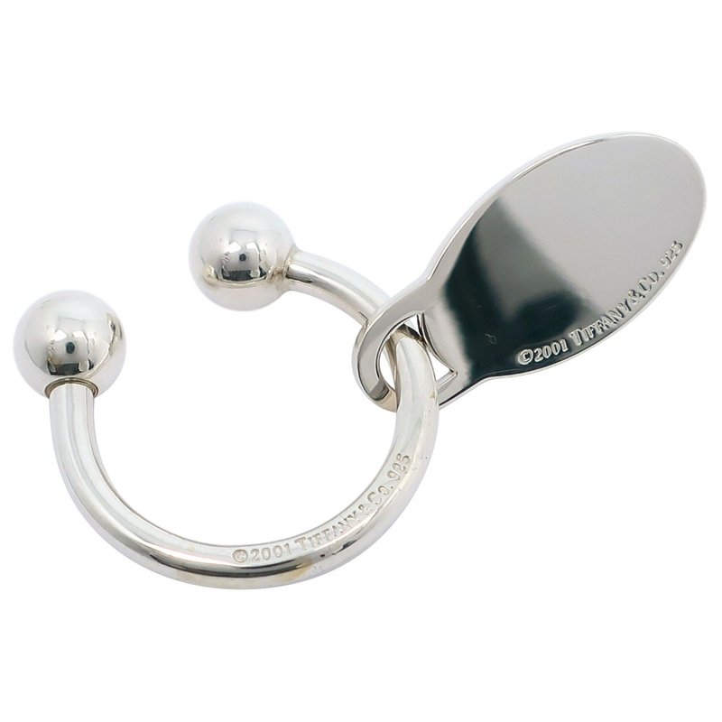 【日本直送】ティファニー TIFFANY&Co. リターントゥティファニー キーホルダー オーバルタグ シルバー925 ユニセックス【中古】 - 鑰匙圈/鑰匙包 - 銀 銀色