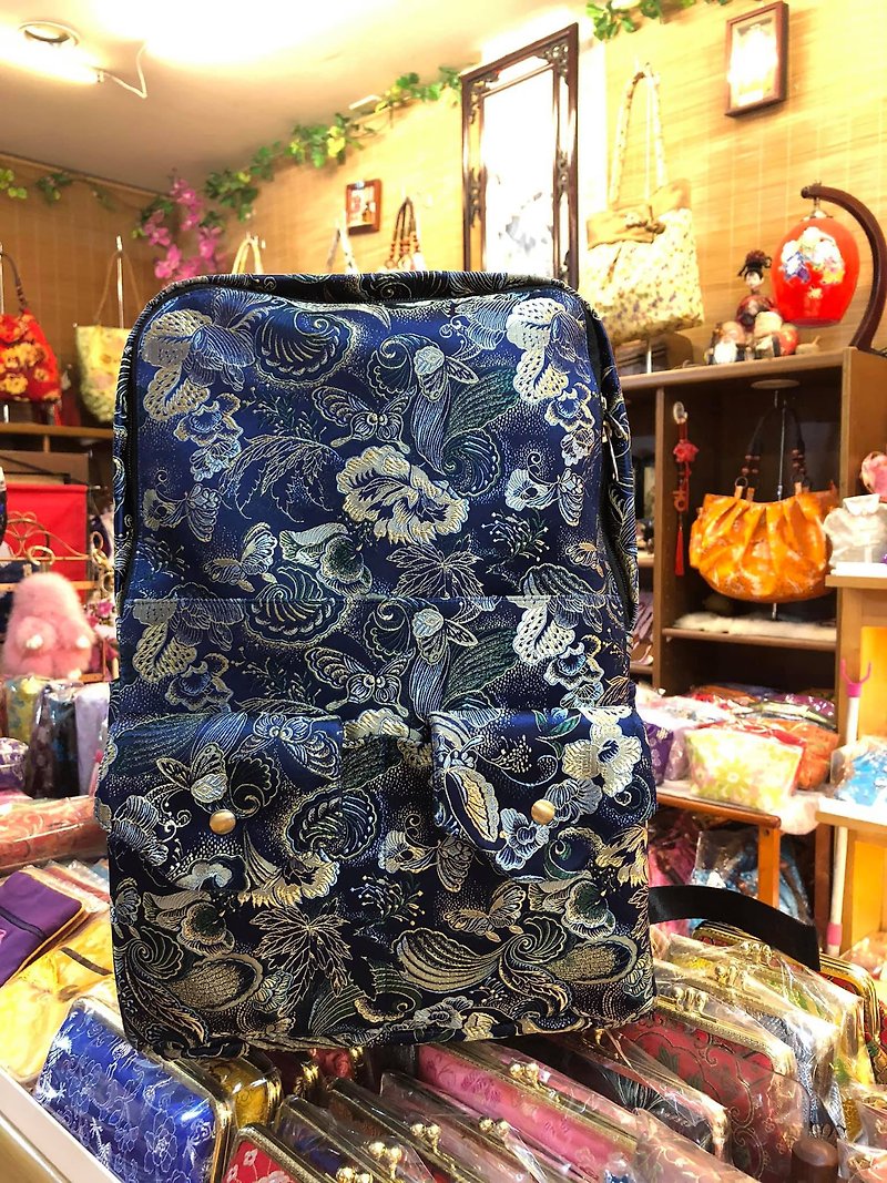 Customized lightweight multi-pocket backpack - Backpacks - Silk Multicolor