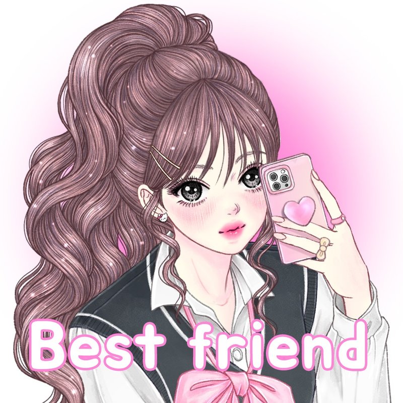 best friend all pack (20set) - 貼紙 - 紙 