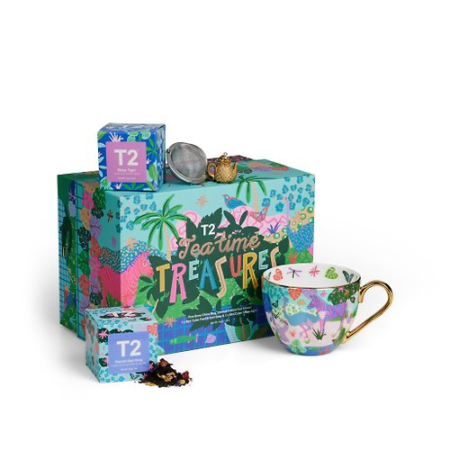 T2茶世界 【T2 tea】飲茶時光禮盒 Tea Time Treasures(茶葉)