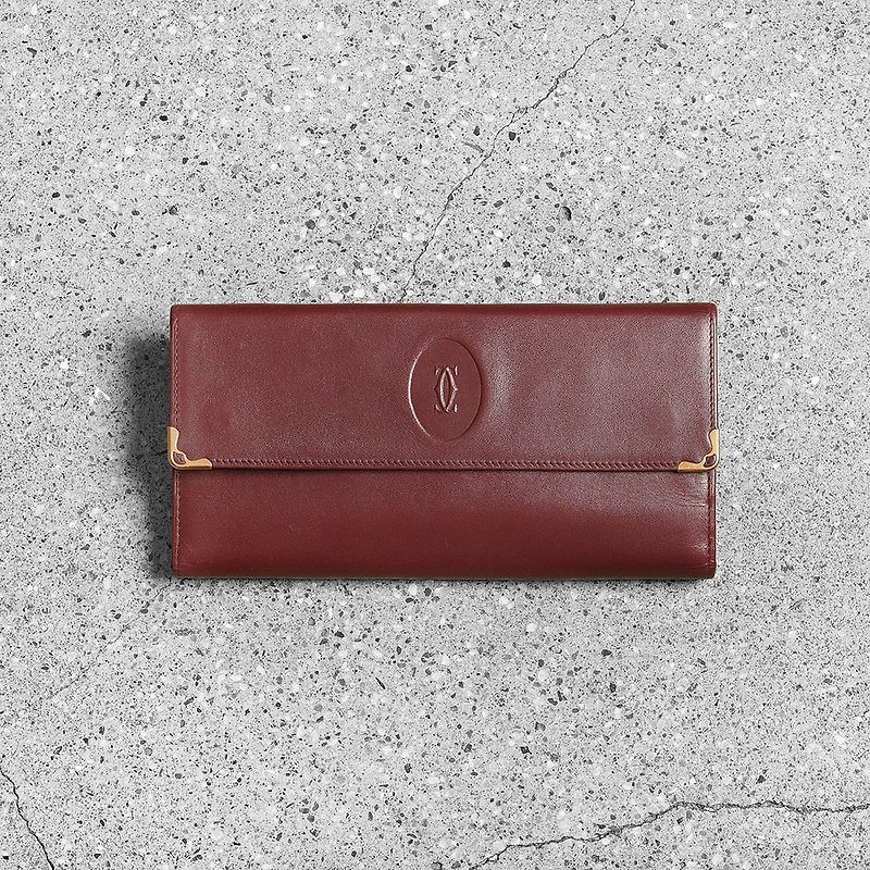Cartier Vintage Wallet - Wallets - Genuine Leather Red