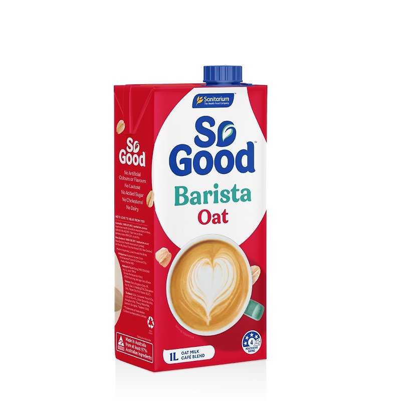 ACE Sanitarium So Good Barista Oat Milk 1L/bottle - Milk & Soy Milk - Other Materials 