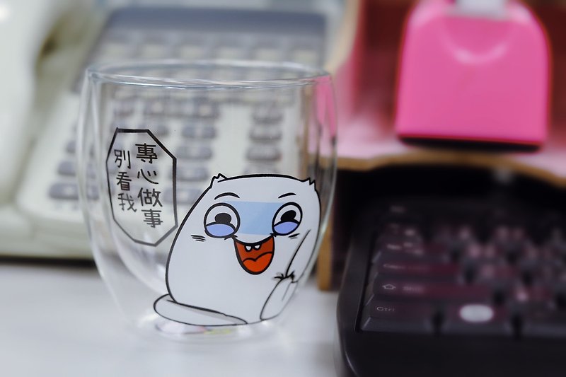 Micro pain - gaze [double glass] - Cups - Glass Transparent
