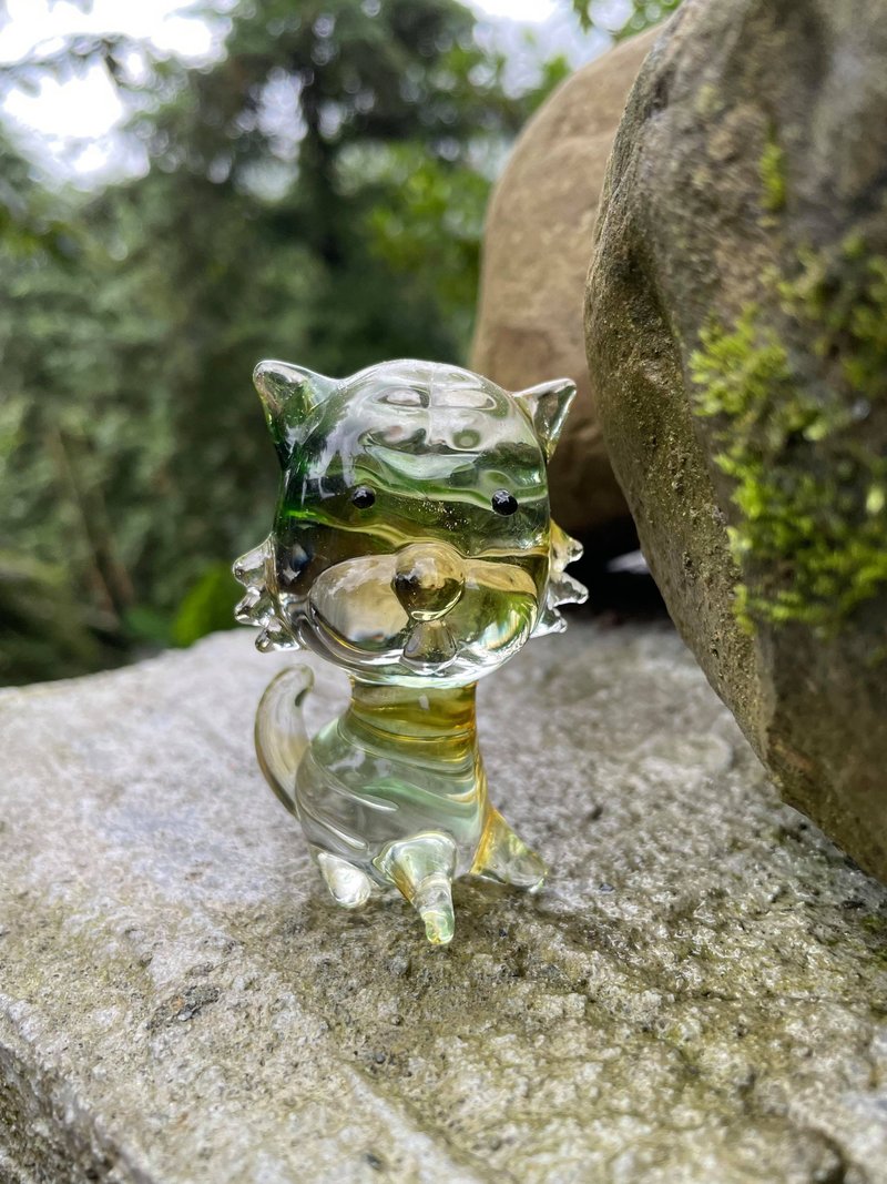 水晶玻璃 Q版生肖 虎 - 擺飾/家飾品 - 玻璃 