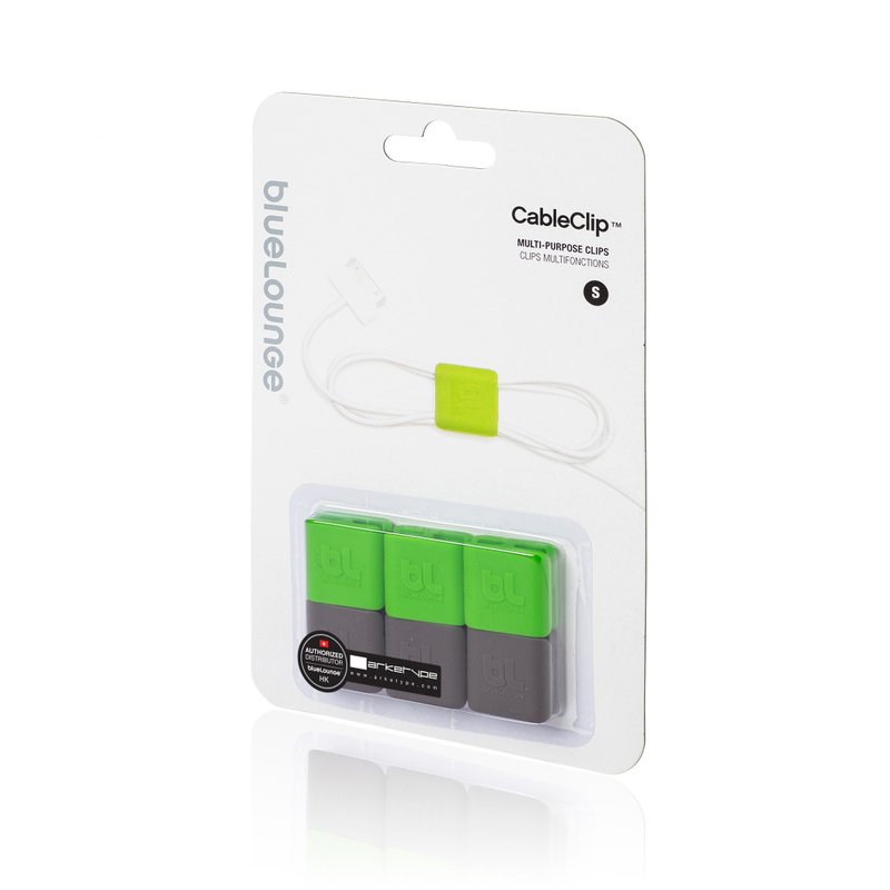 Bluelounge CableClip 細繞線器 6粒裝 - 捲線器/電線收納 - 矽膠 多色