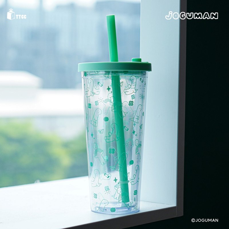 JOGUMAN-Double-layer cold water cup (BRACHIO random pattern) - Pitchers - Other Materials 