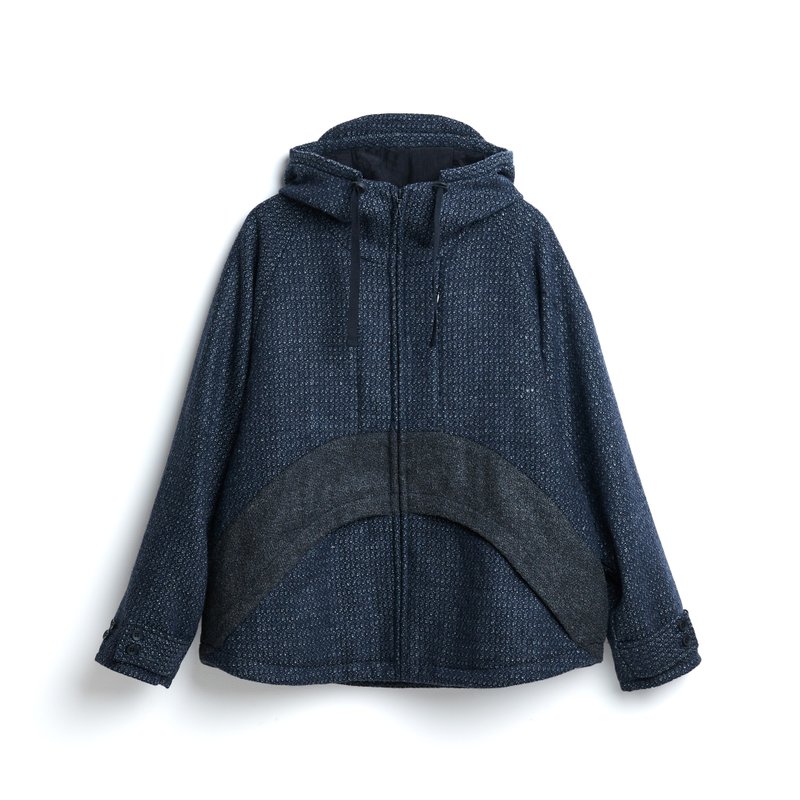 Wool Parka - 男夾克/外套 - 棉．麻 灰色