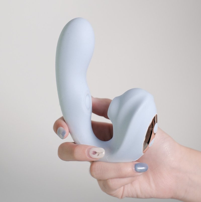 【WINYI】Di Wang hippocampus sucking and slapping massage stick - สินค้าผู้ใหญ่ - วัสดุอื่นๆ สีน้ำเงิน