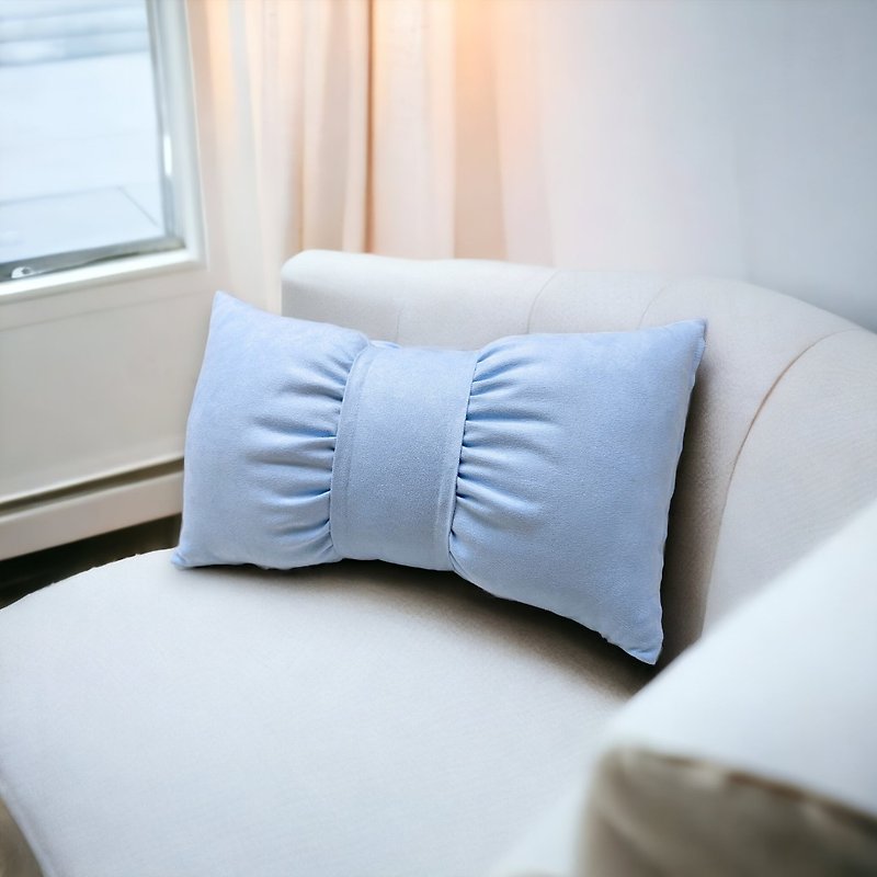 優しい腰枕枕 - 枕・クッション - ポリエステル ブルー