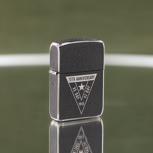 [ZIPPO Official Flagship Store] VE/VJ Steel 75th Anniversary Limited  Edition Windproof Lighter 49264