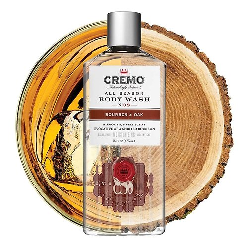 紳士洋行 The Gentry & Co. Cremo - 波本威士忌橡木桶 香水沐浴露 / 身體控油保濕香氛沐浴乳