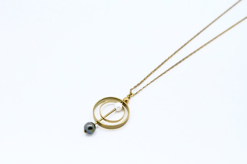 Ocean Planet graceful necklace - Necklaces - Copper & Brass 