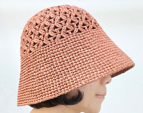 [Mystikotita] Soft String Crochet Hat 韓國 Hand made Mystikotita] Soft String Crochet Hat 韓國 Hand made