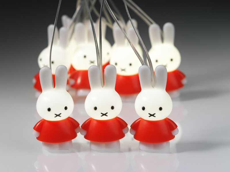 Miffy stringlight classic - Lighting - Other Materials Red