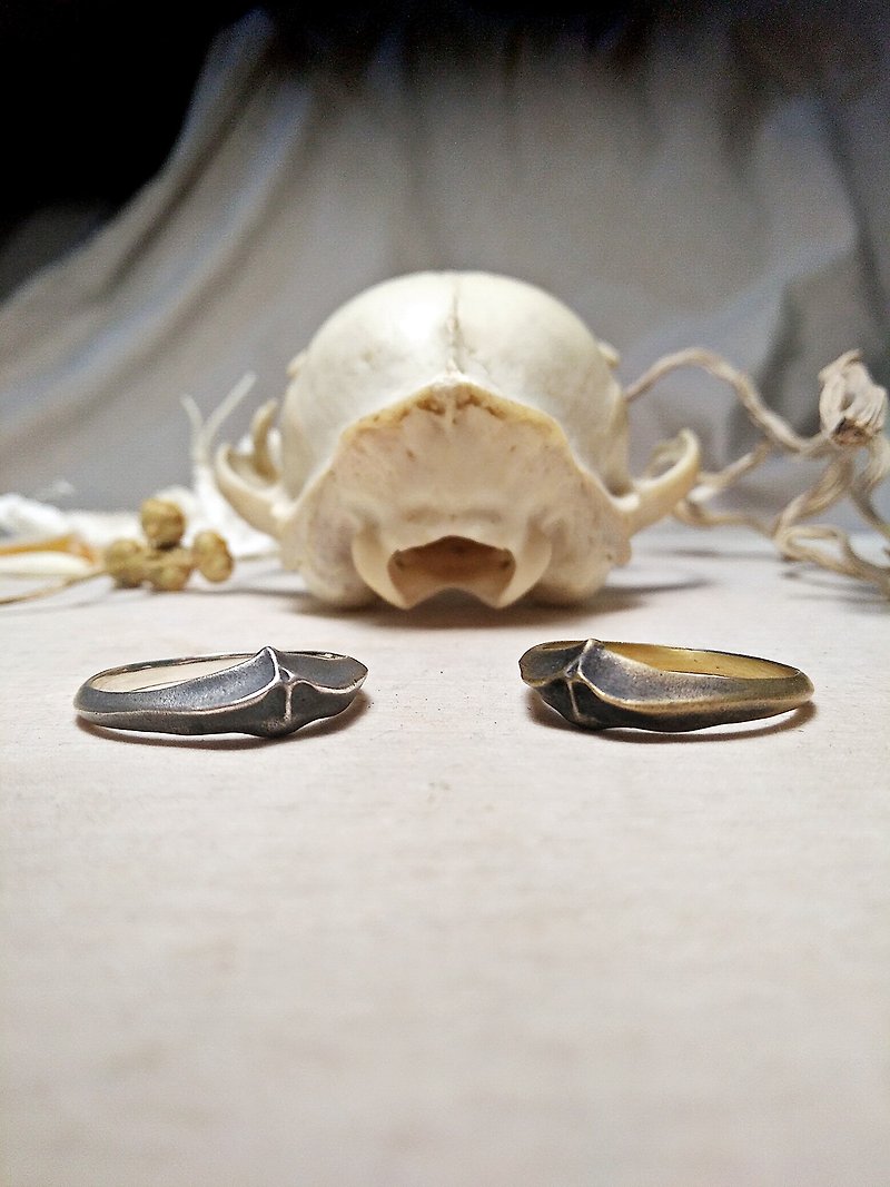 Cat Occipital Ring- Silver, Bronze - แหวนทั่วไป - เงินแท้ สีเงิน