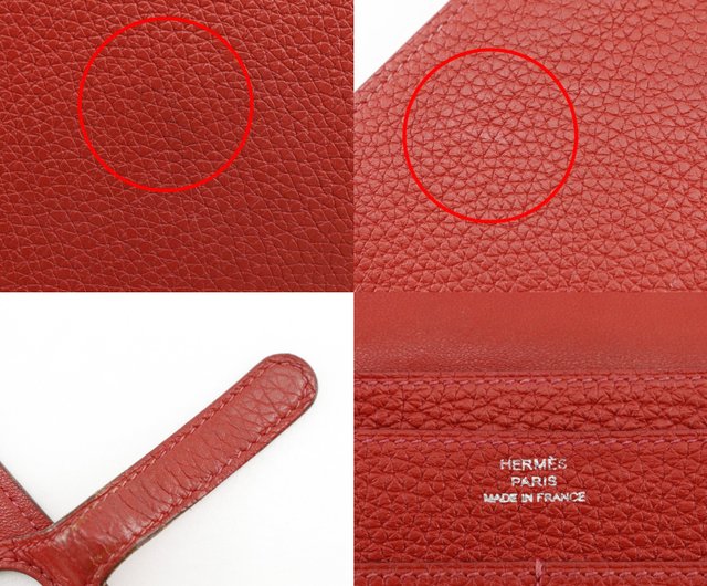 日本直送】エルメス HERMES ドゴンGM 長財布 トリヨンクレマンス