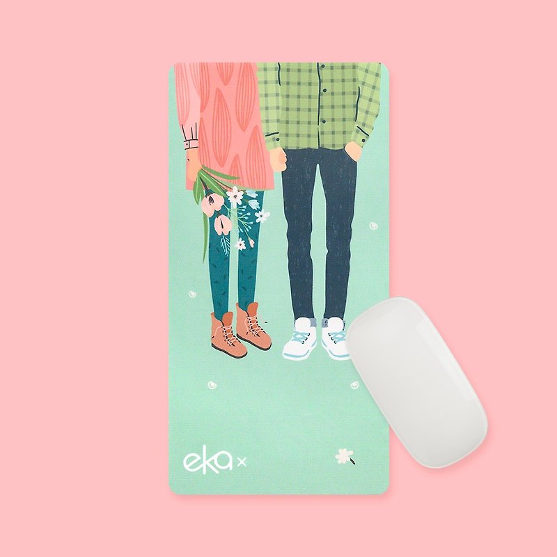 [Ekax] Portable Ultra-thin 3-in-1 Mouse Pad-Valentine's Day Pinkoi Limited Edition - กล่องแว่น - วัสดุอีโค หลากหลายสี