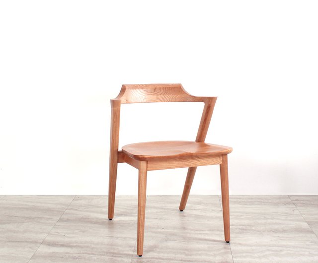 Nordic wooden online chair