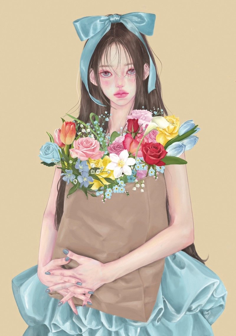 fragrance - 貼紙 - 紙 多色