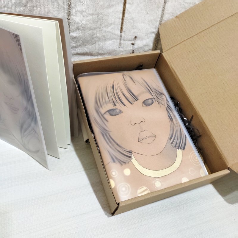 客製化日記本 手繪手帳 集章本 子彈筆記 筆記本 生日禮物 集章冊 - 筆記本/手帳 - 紙 卡其色