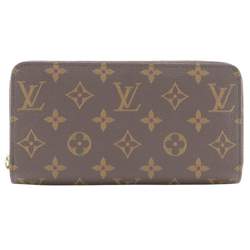 [Direct from Japan] Louis Vuitton Zippy Wallet Long Wallet M42616 Monogram Canvas Brown Unisex [Used] - กระเป๋าสตางค์ - หนังเทียม สีนำ้ตาล