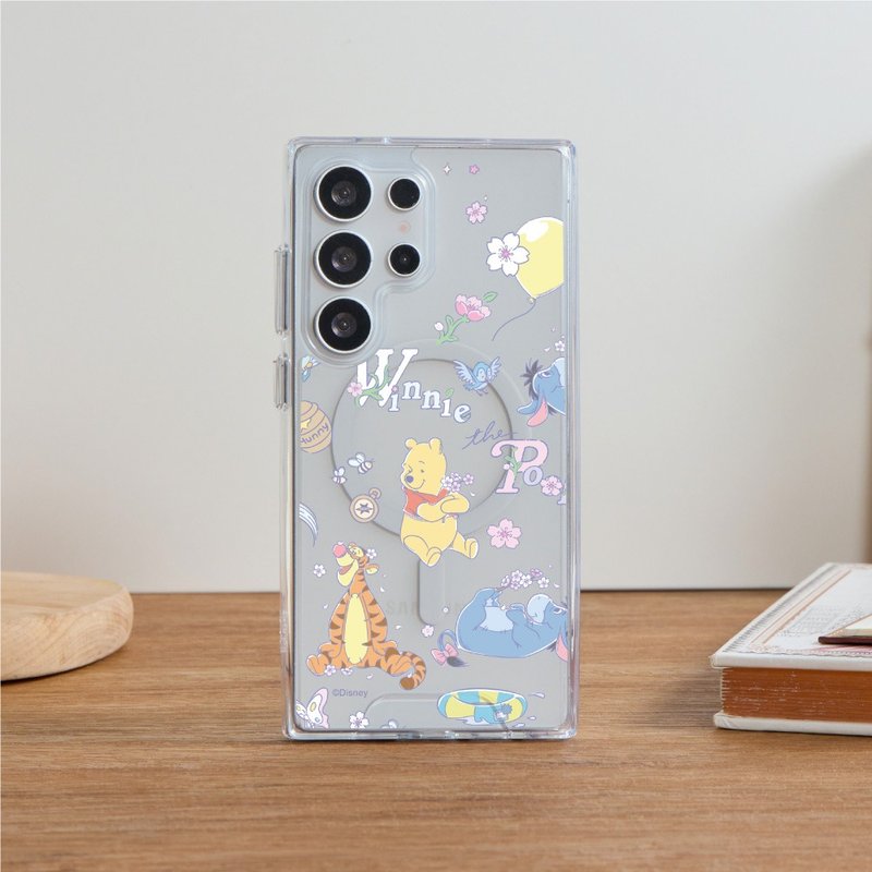 Disney經典-春暖花開防摔透明SAMSUNG手機殼 - 手機殼/手機套 - 塑膠 多色