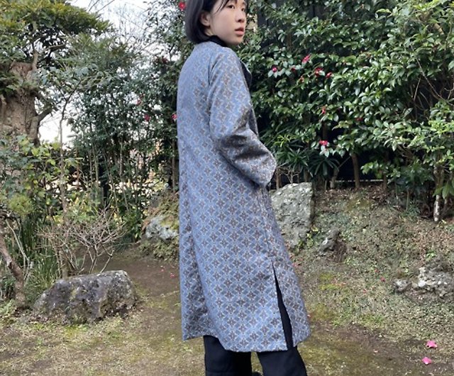 着物生地の春コート - Shop shizendo Women's Blazers & Trench Coats