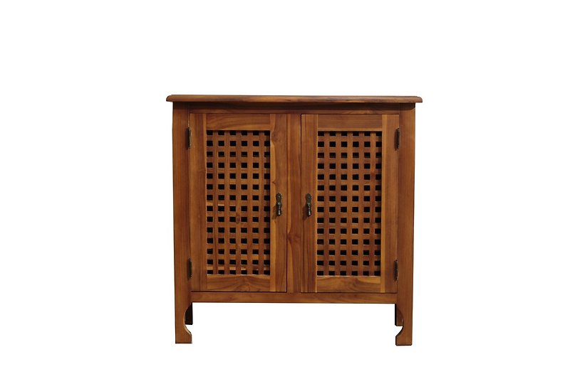 JatiLiving | Teak Wood Cabinet/Storage Cabinet RPSC015 - เฟอร์นิเจอร์อื่น ๆ - ไม้ 