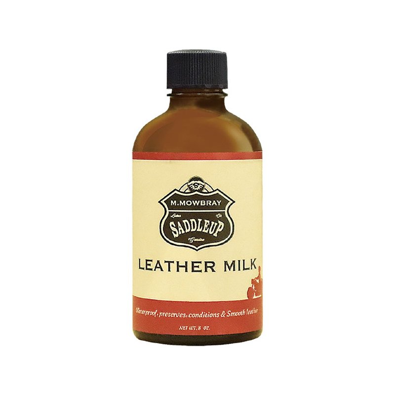 馬鞍皮革乳 LEATHER MILK 重機皮衣 滋養/保濕/光澤 日本製 100ml - 男靴/短靴 - 玻璃 透明
