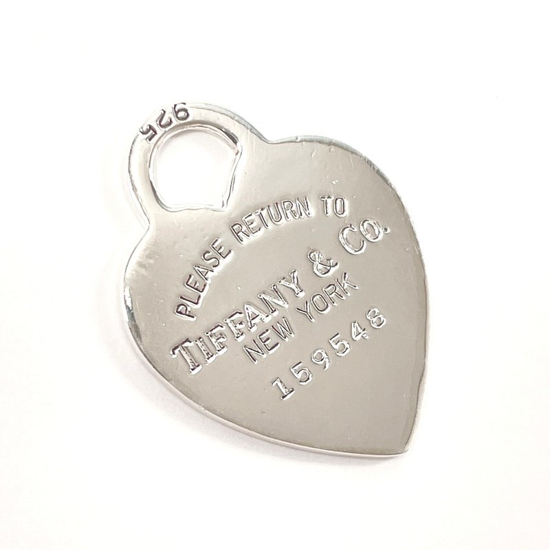 【日本直送 中古美品】ティファニー TIFFANY&Co. ペンダントトップ リターントゥ ハート シルバー925 - 項鍊 - 純銀 銀色