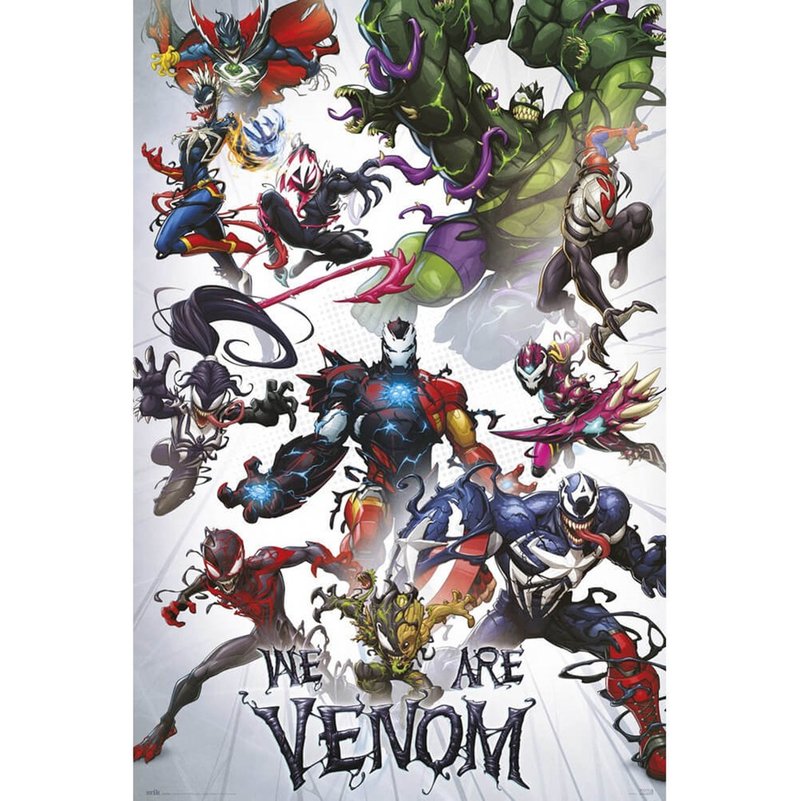 【Marvel】We Are Venom!! We Are Venom Import Poster - โปสเตอร์ - กระดาษ หลากหลายสี