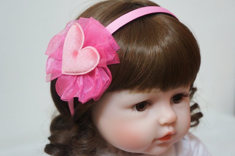 G3-baby children's super comfortable hair band/hair band-hair band, hair band, hair band, love heart - เครื่องประดับผม - วัสดุอื่นๆ หลากหลายสี