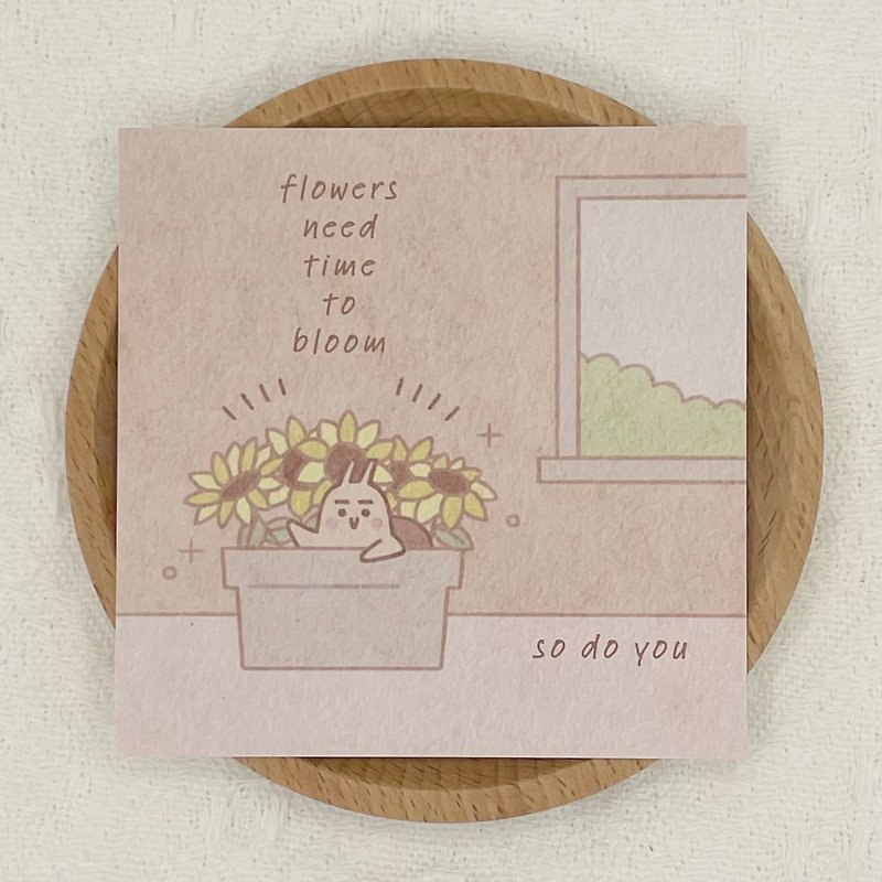 Card — bloom — Xiaoyou - การ์ด/โปสการ์ด - กระดาษ หลากหลายสี