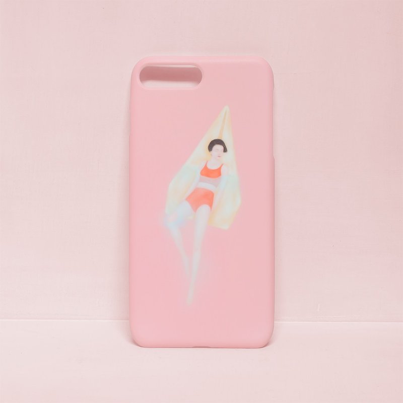 Pink Psychedelic Vacation / Customized Mobile Shell - Phone Cases - Plastic Pink