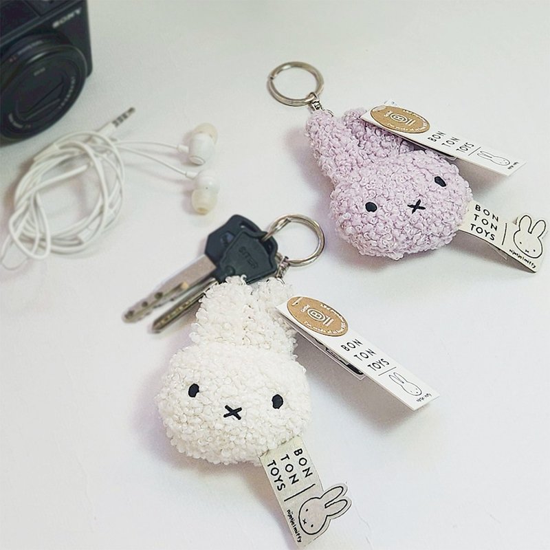BON TON TOYS Miffy eco-friendly stuffed keychain - 10cm (five colors) - ที่ห้อยกุญแจ - วัสดุอีโค หลากหลายสี